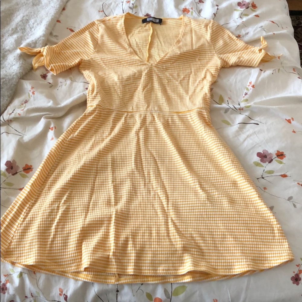 Reformation cotton dress, worn once
